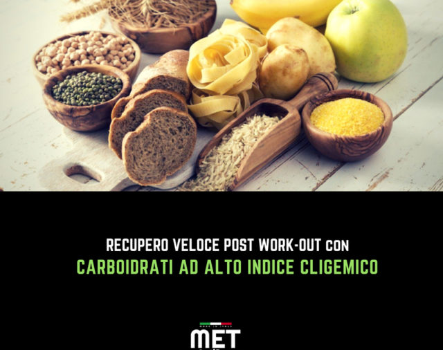 Nutritional Coach MET - I migliori carboidrati post work out per accelerare il tuo recupero